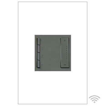 Product image for Pass & Seymour ADTPRIWHCM1 adorne In-Wall Scene Controller - Magnesium