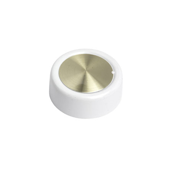 Product image for Pass & Seymour RRK-WGV Deluxe Replacement Knob, White