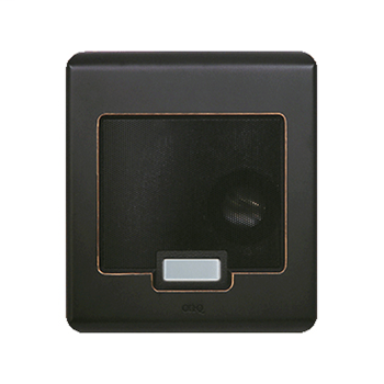 Product image for On-Q IC5002-OB 0.2 Amp 24 VDC 4-Pair Category 5 Oil Rubbed Bronze Cast Zinc Alloy Selective Call Intercom Door Unit