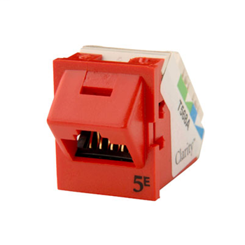 Product image for ORT OR-TJ5E45-42 TRACJACK,CAT5E,CLARITY,T568A/B