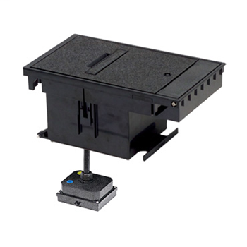 Mayer-DDS-Outdoor Ground Box, 5-15R, Black XB814C515BK-1