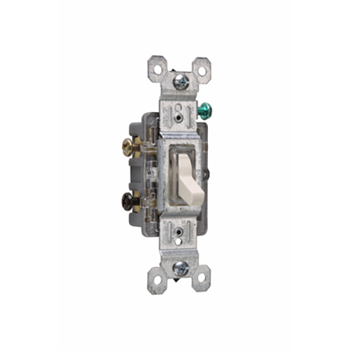 Pass & Seymour 663-ISLG 15 Amp 120 VAC 3-Way Ivory Thermoplastic Screw Mounting Illuminated Toggle Switch Pass & Seymour 663-ISLG 15 Amp 120 VAC 3-Way Ivory Thermoplastic Screw Mounting Illuminated Toggle Switch