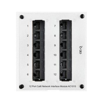 12-Port Cat 6 Network Interface Module AC1015