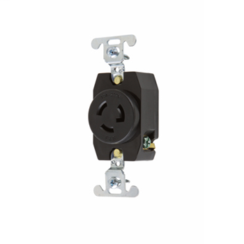 Pass & Seymour 4760 15 Amp 277 VAC 2-Pole 3-Wire NEMA L7-15R Nylon Locking Single Receptacle Pass & Seymour 4760 15 Amp 277 VAC 2-Pole 3-Wire NEMA L7-15R Nylon Locking Single Receptacle