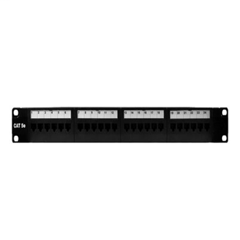 24845-C5E - Discontinued - Cat 5e 24-Port Rack Mount Patch Panel