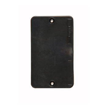 P&S 3054BK 1G BLACK BLANK COVER PLA P&S 3054BK 1G BLACK BLANK COVER PLA