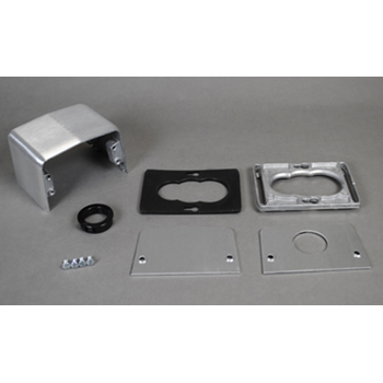 Wiremold 525A 1 Inch Die-Cast Aluminum 4-Piece Pedestal Service Fitting Wiremold 525A 1 Inch Die-Cast Aluminum 4-Piece Pedestal Service Fitting