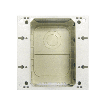 Product image for On-Q F7521-WH White Plastic Exterior Mounting Box