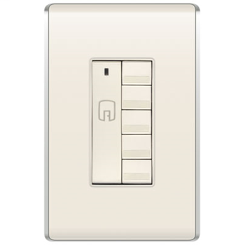 Product image for WATT DRD6-A-V2 MIRO DECO WIRELESS ROOM SCENECONTROLLER,120/277V, LA