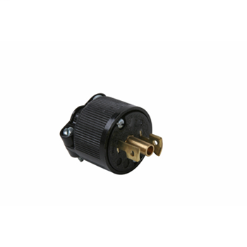 Product image for Pass & Seymour ML2113 Midget Lock Plug, 2pole 3wire, 15A 125V