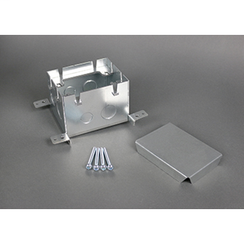 Wiremold 880S1 1/2 x 3/4 x 1" 53" 1-Gang Stamped Steel Floor Box Wiremold 880S1 1/2 x 3/4 x 1" 53" 1-Gang Stamped Steel Floor Box
