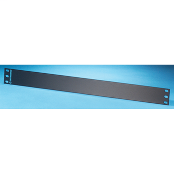 Product image for Ortronics OR-401004788 1.75 x 19 x 1/8 Inch 1-Rack Unit Black Data Communication Blank Filler Panel