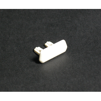 Wiremold 410B 13/16 x 1/2" Ivory Non-Metallic 1-Channel Raceway Blank End Wiremold 410B 13/16 x 1/2" Ivory Non-Metallic 1-Channel Raceway Blank End