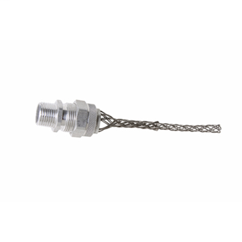 Strain Relief Deluxe Cord Grips, 1/2" NPT, Straight Male CG406