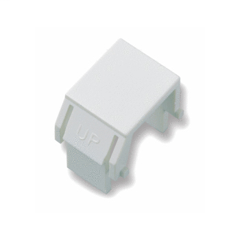 WP3455-WH - Blank Keystone Inserts, White, 10-Pack