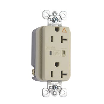 Pass & Seymour IG5362ISP 20 Amp 125 VAC 2-Pole 3-Wire NEMA 5-20R Ivory Nylon Duplex Isolated Ground Receptacle Pass & Seymour IG5362ISP 20 Amp 125 VAC 2-Pole 3-Wire NEMA 5-20R Ivory Nylon Duplex Isolated Ground Receptacle
