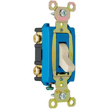 Pass & Seymour CSB15AC2-W 15 Amp 120/277 VAC 2-Pole White Glass Reinforced Nylon Screw Mounting Toggle Switch Pass & Seymour CSB15AC2-W 15 Amp 120/277 VAC 2-Pole White Glass Reinforced Nylon Screw Mounting Toggle Switch