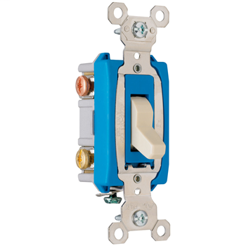 Pass & Seymour PS15AC3-I 15 Amp 120/277 VAC 3-Way Ivory Glass Reinforced Nylon Screw Mounting Toggle Switch Pass & Seymour PS15AC3-I 15 Amp 120/277 VAC 3-Way Ivory Glass Reinforced Nylon Screw Mounting Toggle Switch