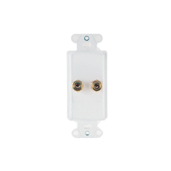 On-Q F9006-LA Light Almond Pre-Configured Universal Single Speaker Connection Strap Product image for On-Q F9006-LA Light Almond Pre-Configured Universal Single Speaker Connection Strap
