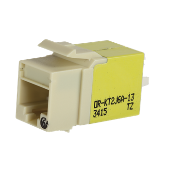 Product image for ORT OR-KT2J6A-13 KEYSTONE CAT6A JACK ELEC IVORY