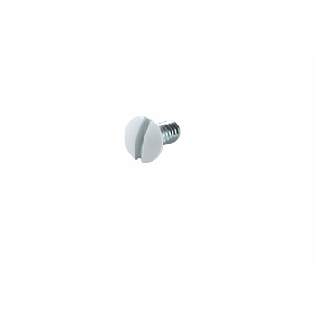 Product image for Pass & Seymour 509-W Oval Head Plate Screw, 5/16" x 6x32 - White