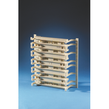 Product image for Ortronics OR-30200007 10.72 x 10.79 x 3.25 Inch 300-Pair Polycarbonate Data Communication 110 Wiring Block with Leg