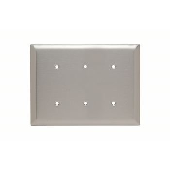 Product image for P&S SSO34 302SS 3G 3 BLNK JMBO PLT