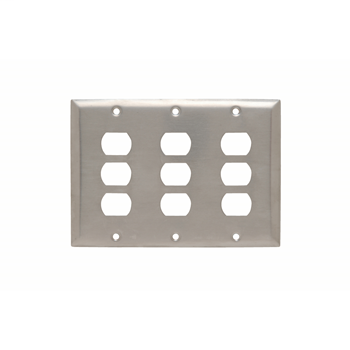 Product image for P&S SSK33 302SS 3G 3ROWS 3VERT PLT