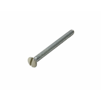 Product image for Pass & Seymour 513-I Oval Head Plate Screw, 1-1/2" x 6x32 - Ivory