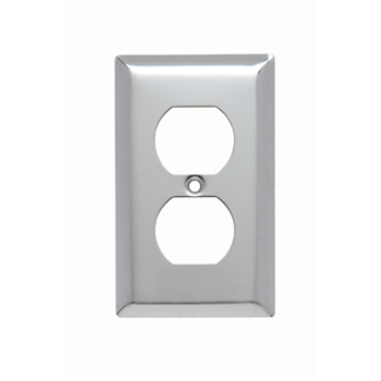 P&S SB8CH PLATE 1G DUPLEX CHROME P&S SB8CH PLATE 1G DUPLEX CHROME