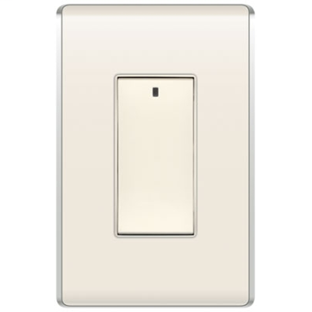 Product image for On-Q DRD3-A-V2 Miro Decorator Almond RF Switch