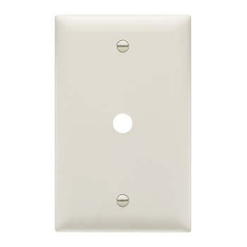 Pass & Seymour TP11-LA 1-Gang 1-Telephone/Cable Outlet Light Almond Nylon Standard Unbreakable Communication Wallplate Pass & Seymour TP11-LA 1-Gang 1-Telephone/Cable Outlet Light Almond Nylon Standard Unbreakable Communication Wallplate