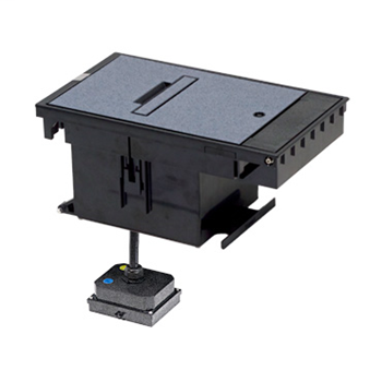 Outdoor Ground Box 2-Gang, 20A Duplex Receptacles, Gray XB814C520GY