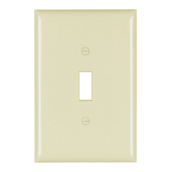 Product image for Pass & Seymour SPO1 1Gang Wall Plate, Toggle Switch, Jumbo - Brown