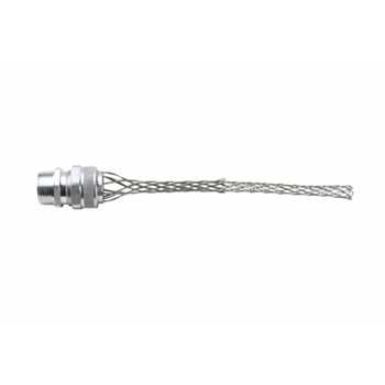 Pass & Seymour CG611 0.625 to 0.67 Inch Stainless Steel Straight Male Double Weave Cord Grip Pass & Seymour CG611 0.625 to 0.67 Inch Stainless Steel Straight Male Double Weave Cord Grip