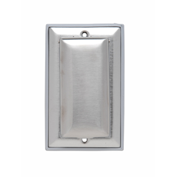 Pass & Seymour WP26 2.75 x 4.5 Inch 1-Gang Stainless Steel Dustproof Wallplate Cover Pass & Seymour WP26 2.75 x 4.5 Inch 1-Gang Stainless Steel Dustproof Wallplate Cover