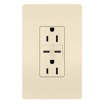 Product image for P&S R26USBCCLA RADIANT 3.1 C/C USB+