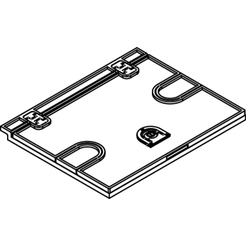 Product image for Wiremold CCBBSCTCAL CCBB-Series Carpet Cover Assembly