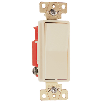 Pass & Seymour 2623-I 20 Amp 120/277 VAC 3-Way Ivory Polycarbonate Screw Mounting Rocker Decorator Switch Pass & Seymour 2623-I 20 Amp 120/277 VAC 3-Way Ivory Polycarbonate Screw Mounting Rocker Decorator Switch