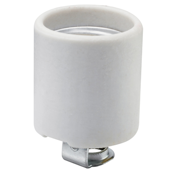 Pass & Seymour 3152-8 250 Volt 660 W White Porcelain 1-Circuit Medium Base Incandescent Lampholder Pass & Seymour 3152-8 250 Volt 660 W White Porcelain 1-Circuit Medium Base Incandescent Lampholder