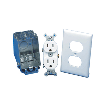 Product image for ON-Q 364569-01 DUPLEX OUTLET KIT