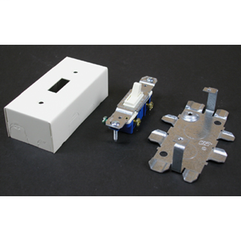 500/700 15A, 125V Single Pole Switch and Box Fitting V57240