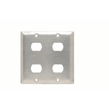 Product image for P&S SSK22 302SS 2G 2 ROWS 2VERT PLT