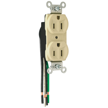 Product image for P&S CRL5262-SCWB 15A 125V DPLX-RCPT