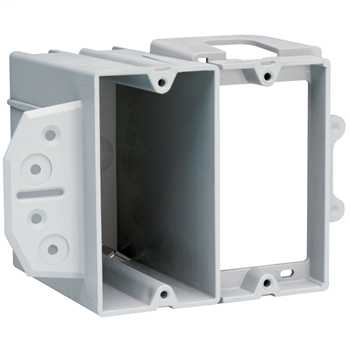 Product image for Pass & Seymour PDV-2B 2-Gang Dual Volt Mounting Bracket