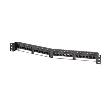 Product image for ORTR OR-SPA6U24 24PORT,ANGLED,CAT6,