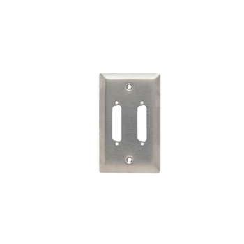 Product image for P&S SS792 302SS 1G 2RS-232 JACK PLT
