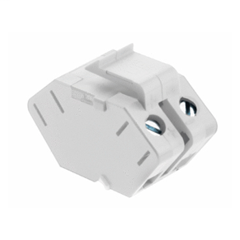 Product image for Single Keystone Speaker Insert, White