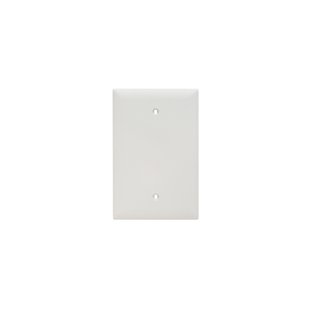 Blank Plate, Box Mounted, One Gang, White TPJ13W