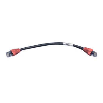 Cat 5e, RJ45 Jumper Assembly, 6 Inches, Red Boots 363201-27
